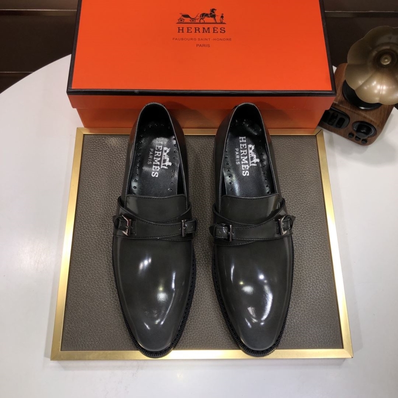 H**mes leather shoes